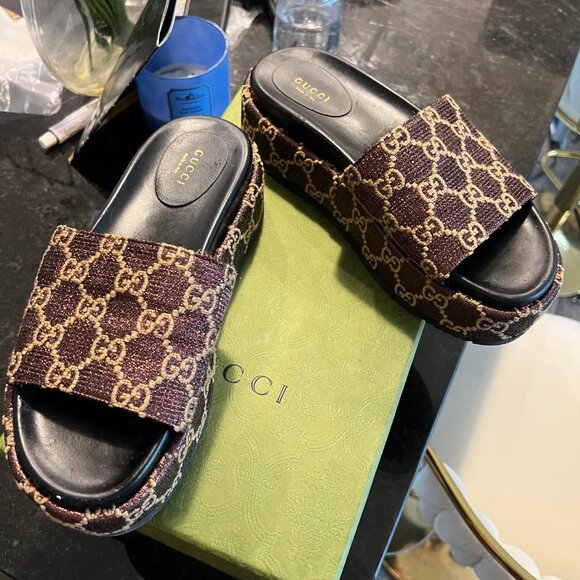 Gucci slides platform - Picture 2 of 2